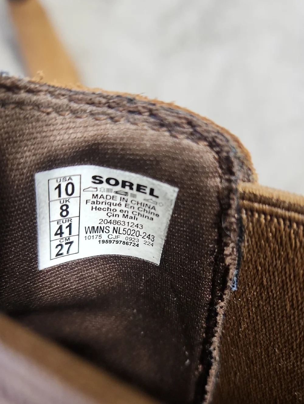 Sorel Evie II Chelsea Boot in Taffy Brown Size 10
